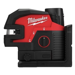 vendita online Laser lineare verde m12™ a 2 linee con 4 punti piombo Misuratori e Livelle Milwaukee